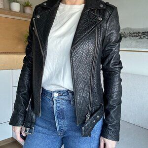 Mackage for Aritzia Leather Moto Jacket